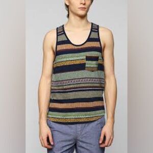 Koto | Striped Multicolor Men's Tank Top